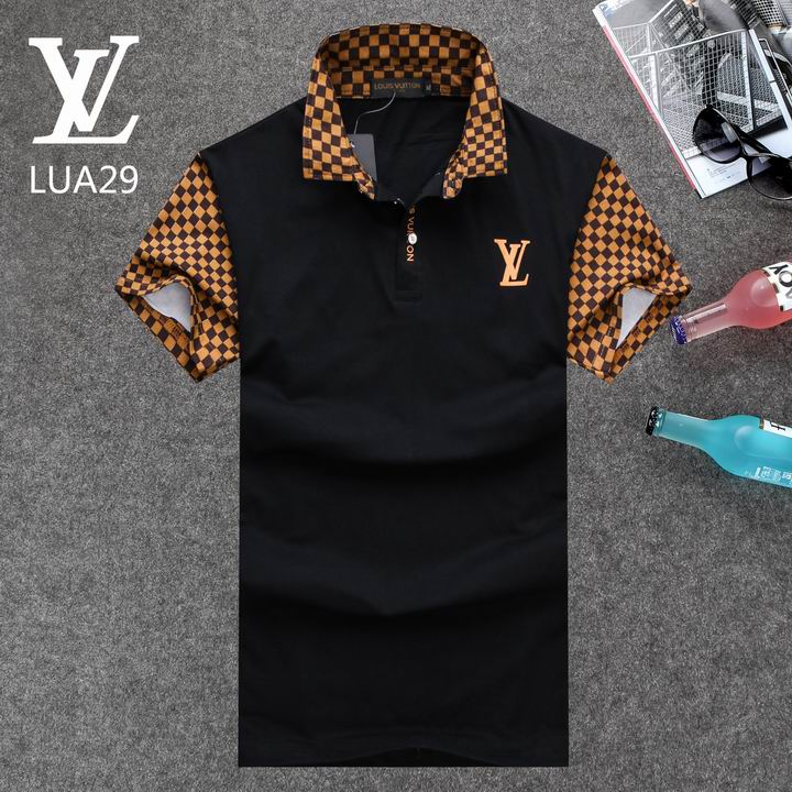 Louis Vuitton POLO shirts men-LV61826A